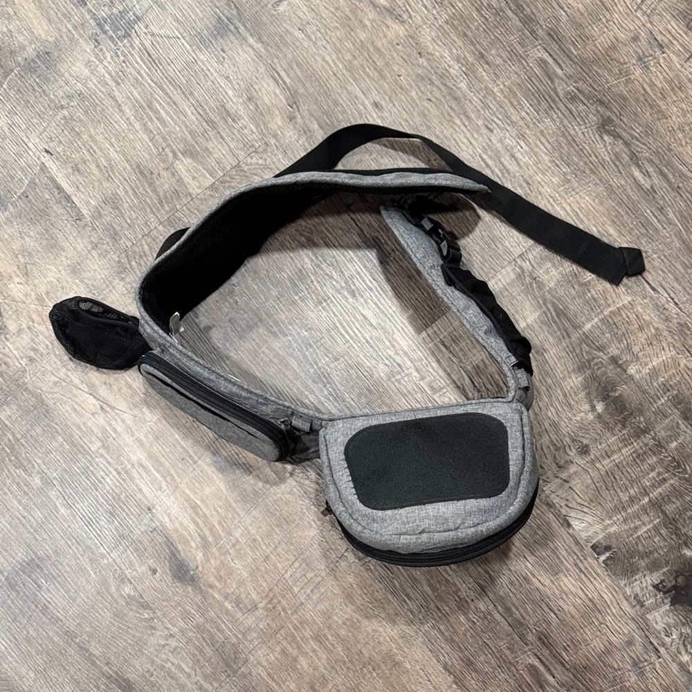 Tushbaby Gray Kids Belt Bag - Picture 3 of 4